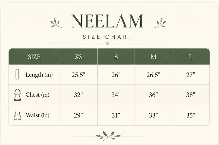 NEELAM HALTER NECK COTTON SHORT KURTI