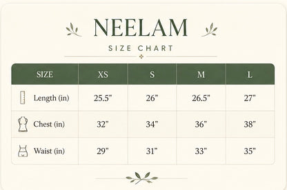 NEELAM HALTER NECK COTTON SHORT KURTI