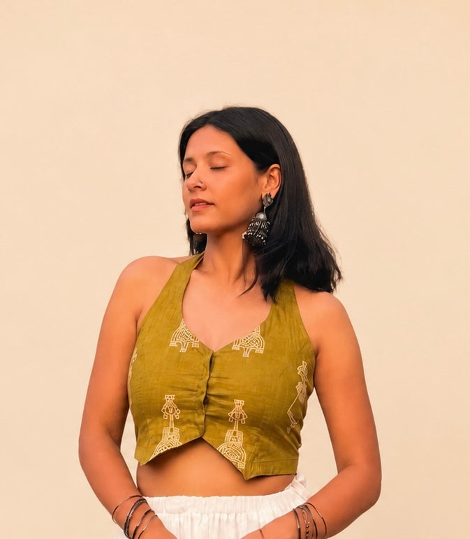 Heer | Premium Cotton Printed Top for Women